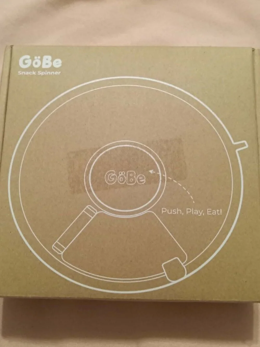 OBE Snack Container Spinner, Brand New